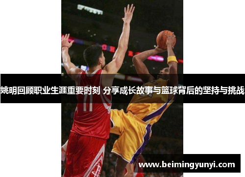 姚明回顾职业生涯重要时刻 分享成长故事与篮球背后的坚持与挑战