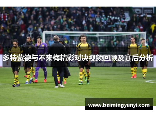 多特蒙德与不来梅精彩对决视频回顾及赛后分析